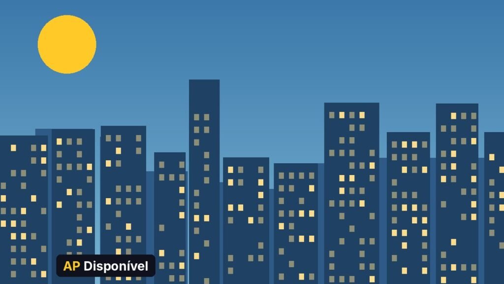 Serviços perto de casa: o mapa de 15 minutos que muda a sua rotina Rua comercial de bairro com padaria, farmácia e mercado