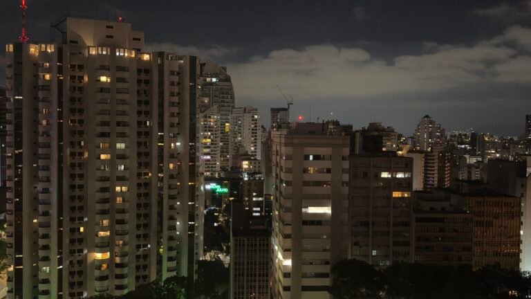 Bairro da Bela vista sao paulo noturna