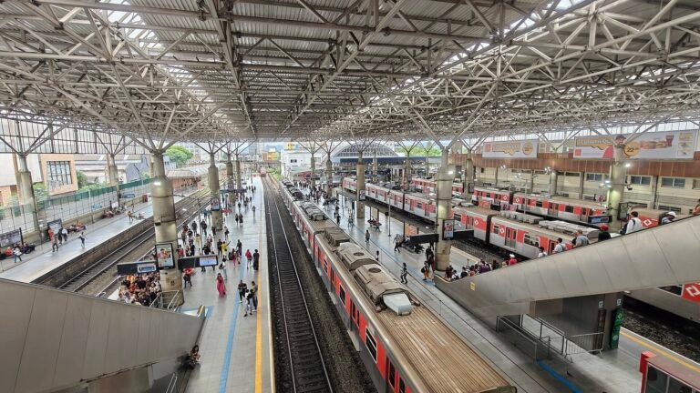 Brás traom station, São Paulo, Brazil