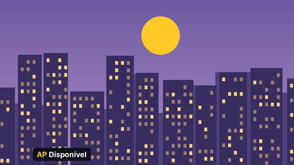 Pessoa em apartamento novo olhando o celular satisfeita