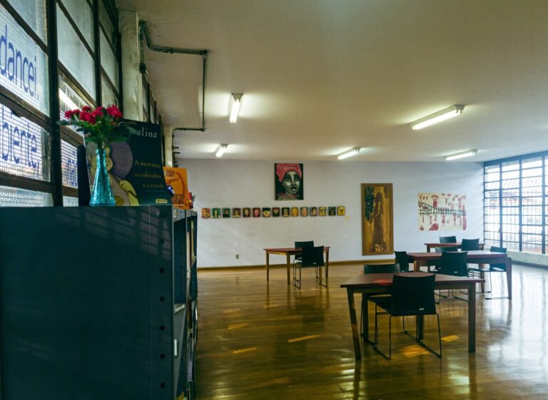 Room dedicated to feminism in Brazil located in the public library.