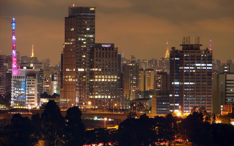 Skyline of São Paulo, Brazil