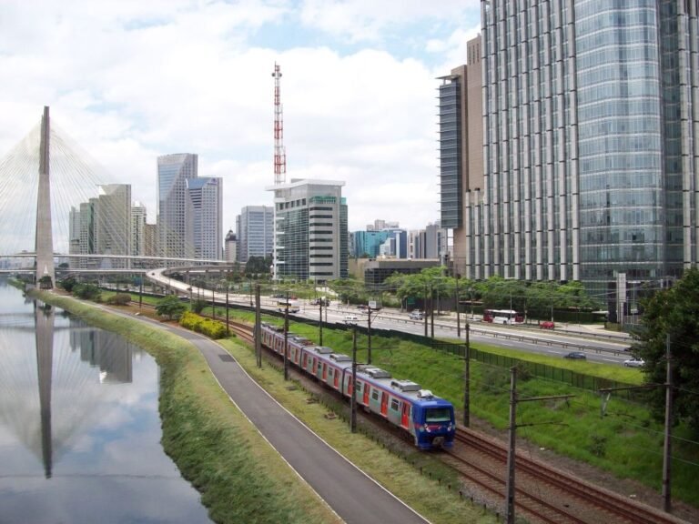Brooklin, a new financial center of São Paulo City, Brazil.