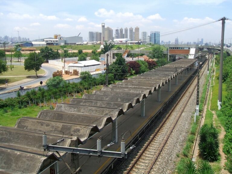 Estação Villa Lobos-Jaguaré, em São Paulo, Brasil