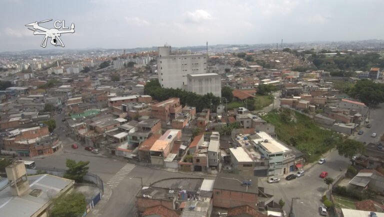 Imagem aérea da Fabrica de Cultura Vila Curuca