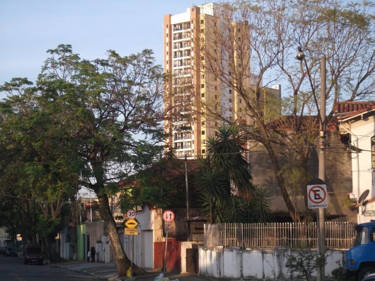 Vista da Rua Pascoal Malatesta na região do Canindé no Pari.