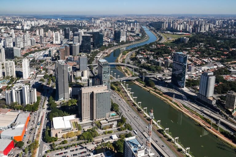 (São Paulo - SP, 28/05/2019) Vista aérea da cidade de São Paulo. Foto: Alan Santos/PR