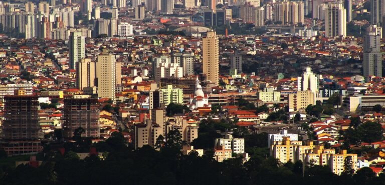 Coração do Bairro do Tucuruvi visto da Cantareira