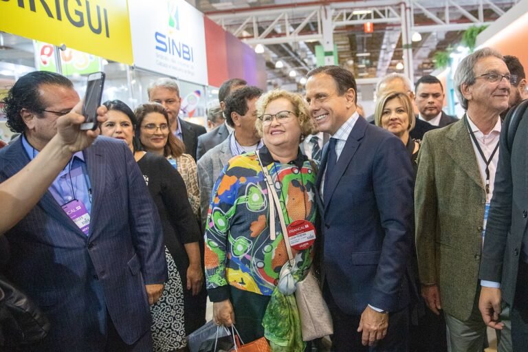 O governador do Estado de São Paulo, João Doria, Visita à Francal 2019 - Feita internacional de Calçados. Data:03/06/201